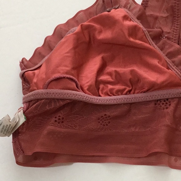 Aerie Racerback Lace Triangle Bralette - Picture 4 of 5